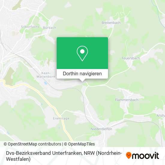Dvs-Bezirksverband Unterfranken Karte