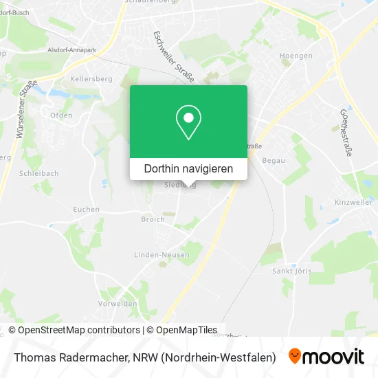 Thomas Radermacher Karte