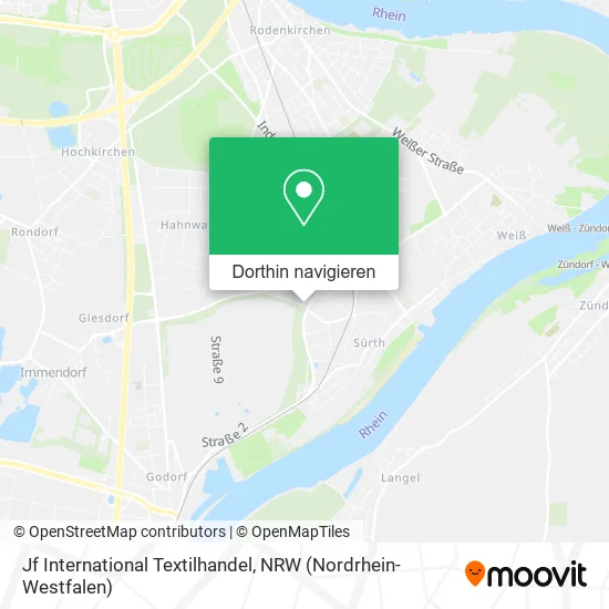 Jf International Textilhandel Karte