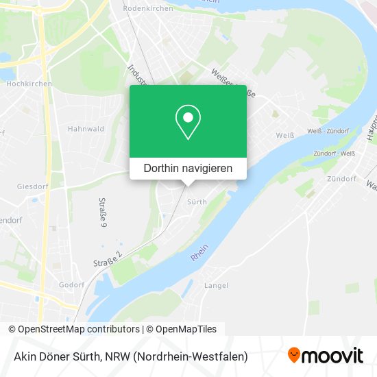 Akin Döner Sürth Karte