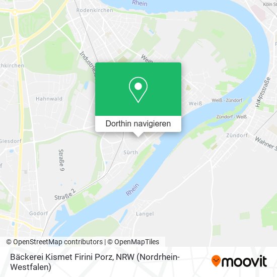 Bäckerei Kismet Firini Porz Karte