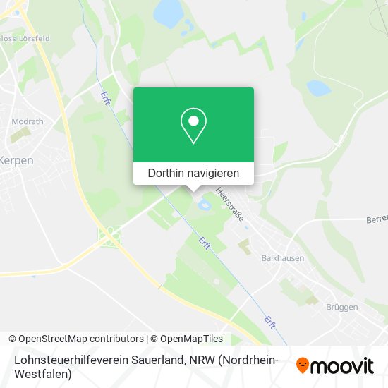 Lohnsteuerhilfeverein Sauerland Karte