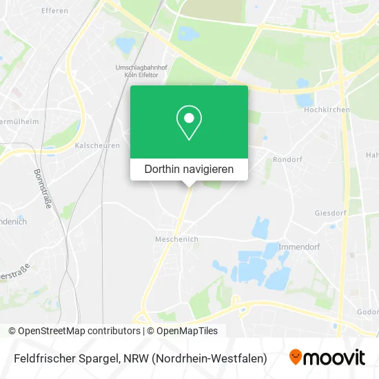 Feldfrischer Spargel Karte