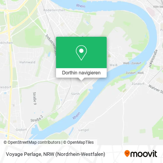 Voyage Perlage Karte