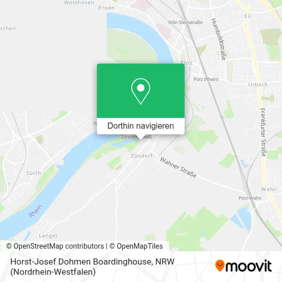 Horst-Josef Dohmen Boardinghouse Karte