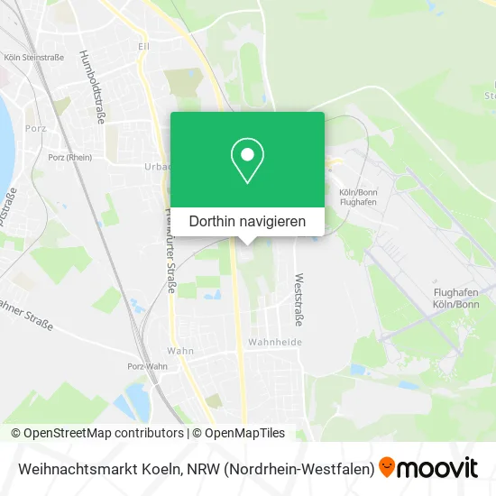 Weihnachtsmarkt Koeln Karte