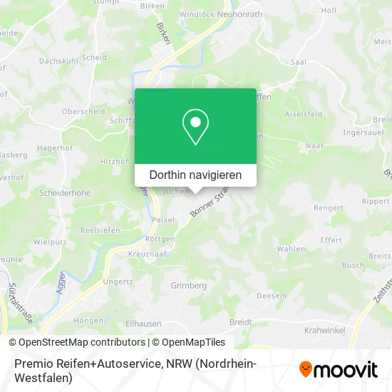 Premio Reifen+Autoservice Karte