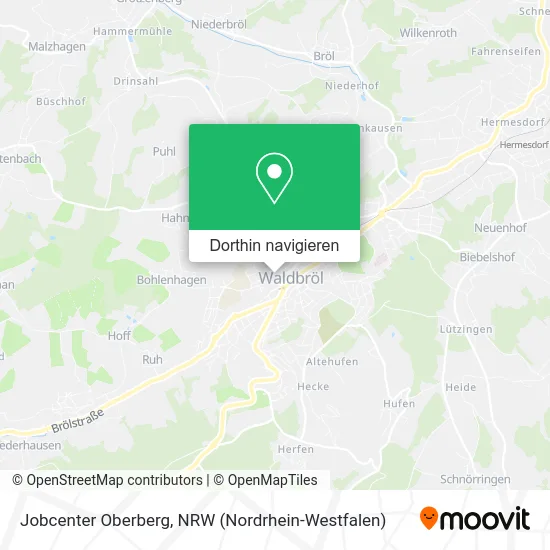 Jobcenter Oberberg Karte
