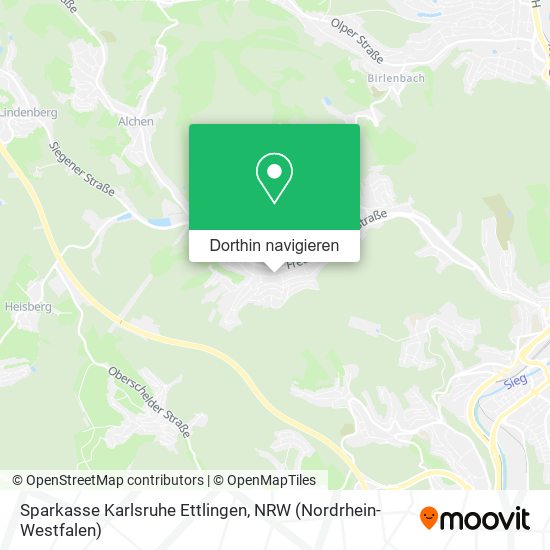 Sparkasse Karlsruhe Ettlingen Karte