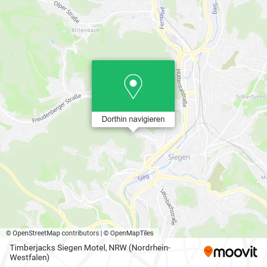 Timberjacks Siegen Motel Karte