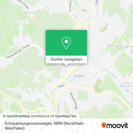 Entspannungsoasesiegen Karte