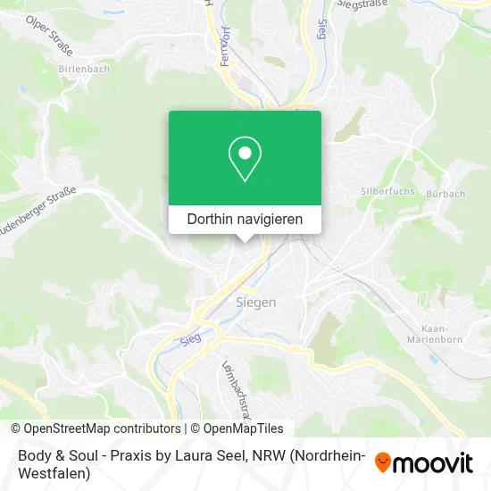 Body & Soul - Praxis by Laura Seel Karte