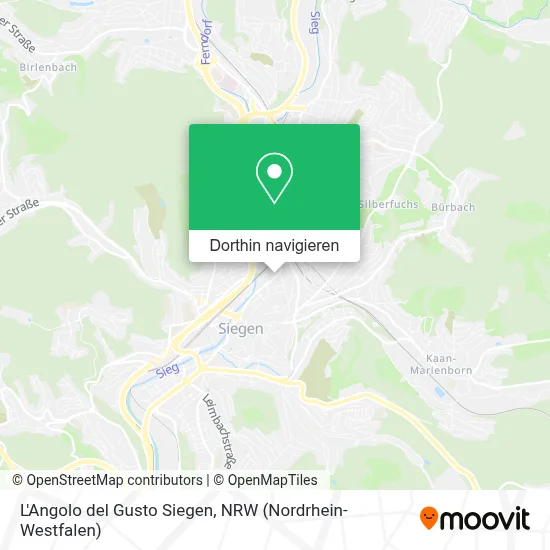 L'Angolo del Gusto Siegen Karte