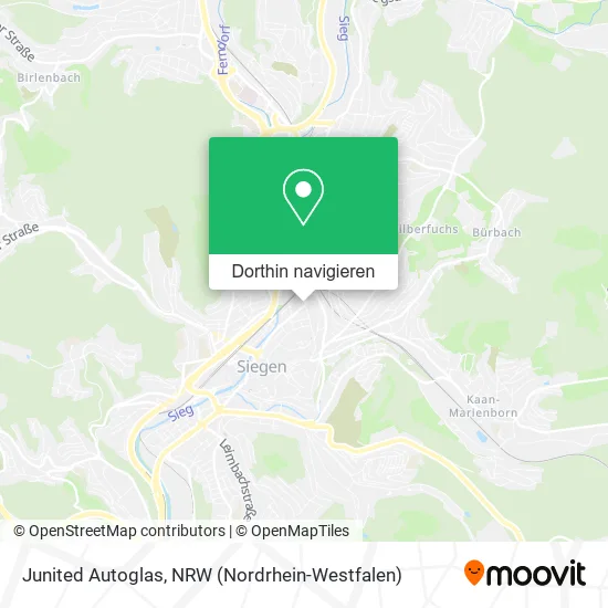 Junited Autoglas Karte