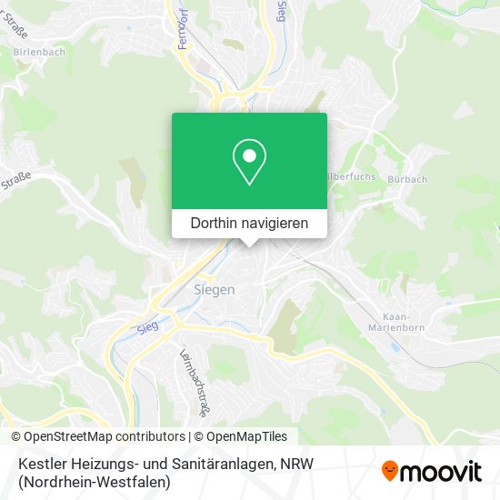 Kestler Heizungs- und Sanitäranlagen Karte