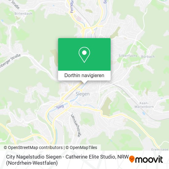 City Nagelstudio Siegen - Catherine Elite Studio Karte