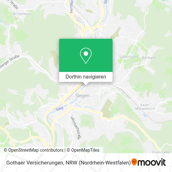 Gothaer Versicherungen Karte