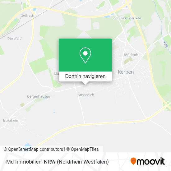 Md-Immobilien Karte