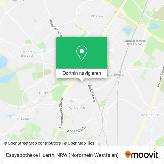 Easyapotheke Huerth Karte