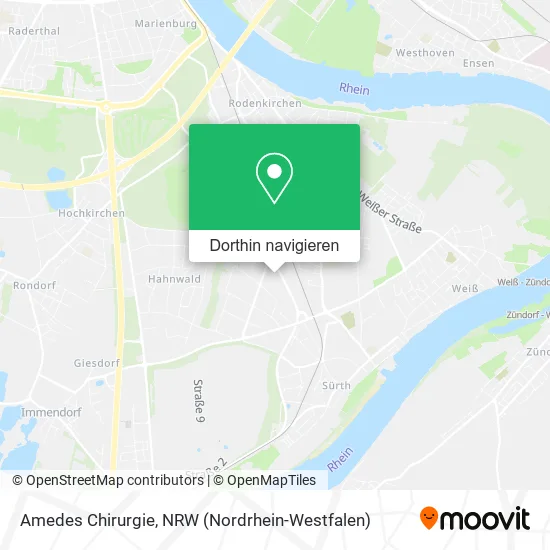 Amedes Chirurgie Karte