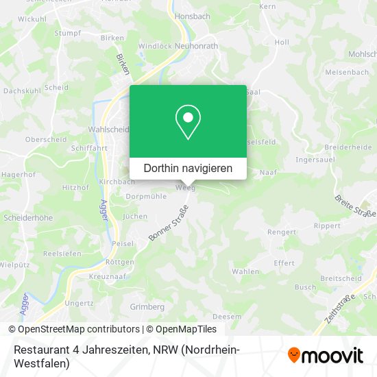 Restaurant 4 Jahreszeiten Karte