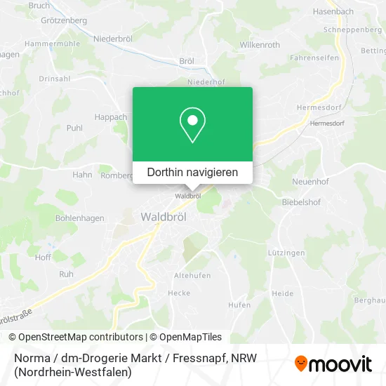 Norma / dm-Drogerie Markt / Fressnapf Karte