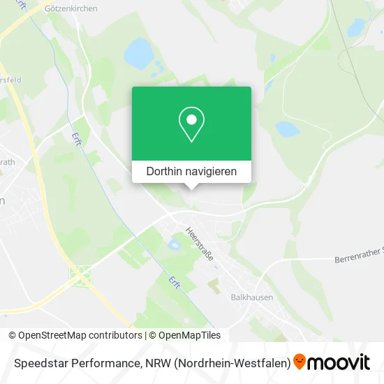 Speedstar Performance Karte