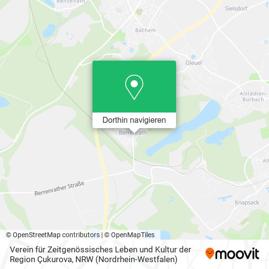 Verein für Zeitgenössisches Leben und Kultur der Region Çukurova Karte