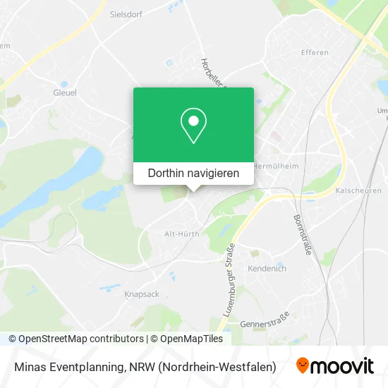 Minas Eventplanning Karte