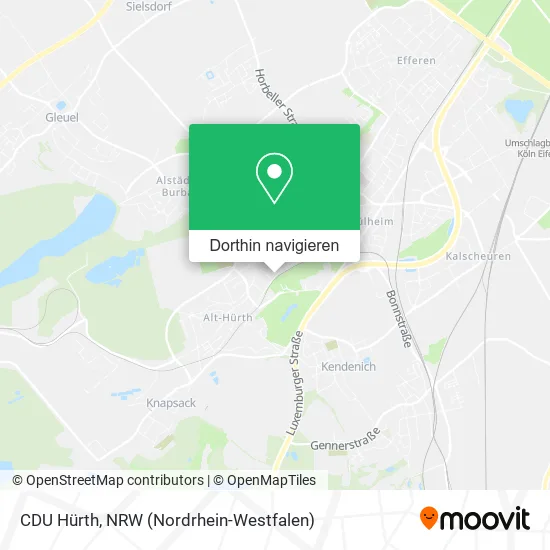CDU Hürth Karte