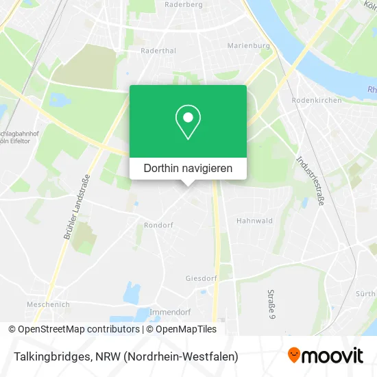 Talkingbridges Karte