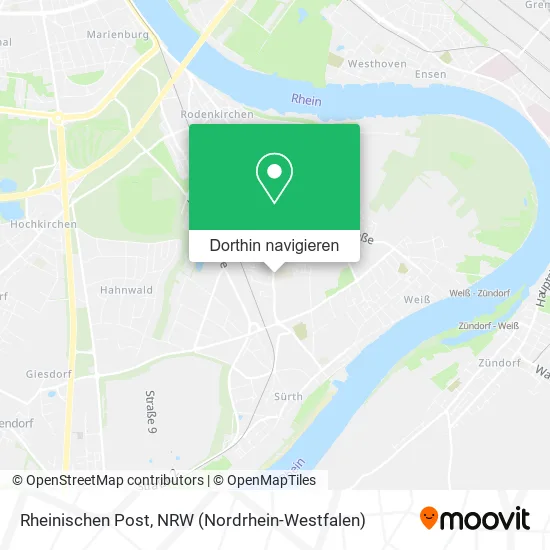 Rheinischen Post Karte