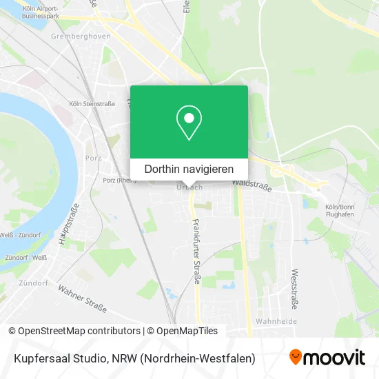 Kupfersaal Studio Karte