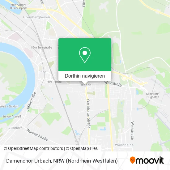 Damenchor Urbach Karte