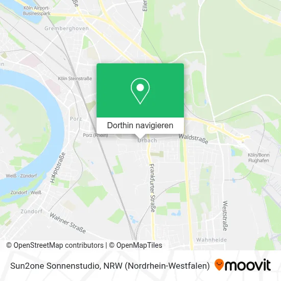 Sun2one Sonnenstudio Karte