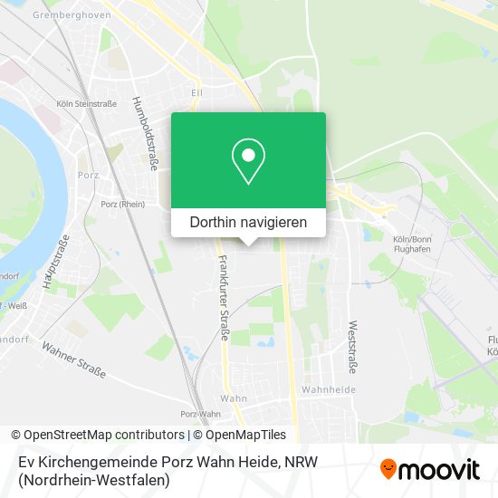Ev Kirchengemeinde Porz Wahn Heide Karte