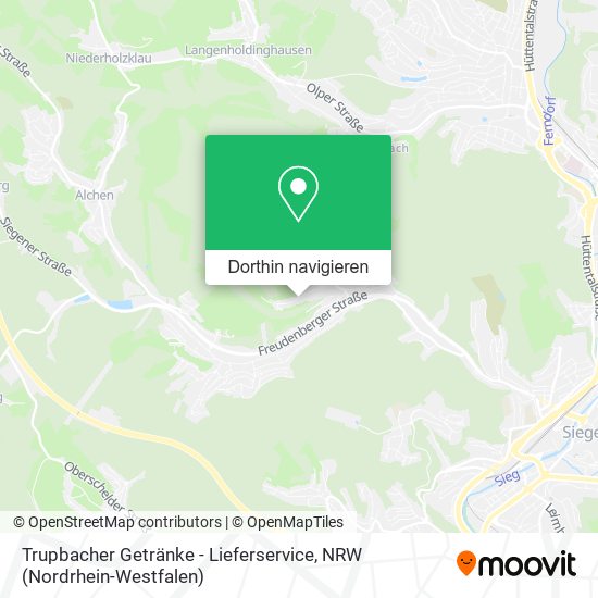 Trupbacher Getränke - Lieferservice Karte