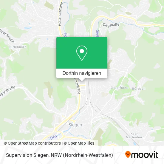 Supervision Siegen Karte