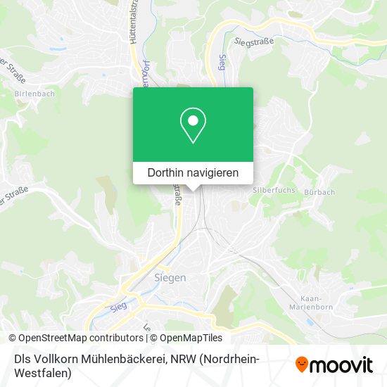 Dls Vollkorn Mühlenbäckerei Karte