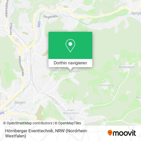 Hörnberger Eventtechnik Karte