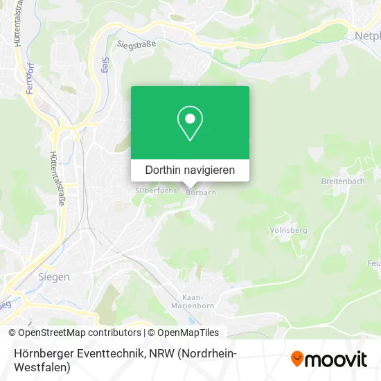 Hörnberger Eventtechnik Karte