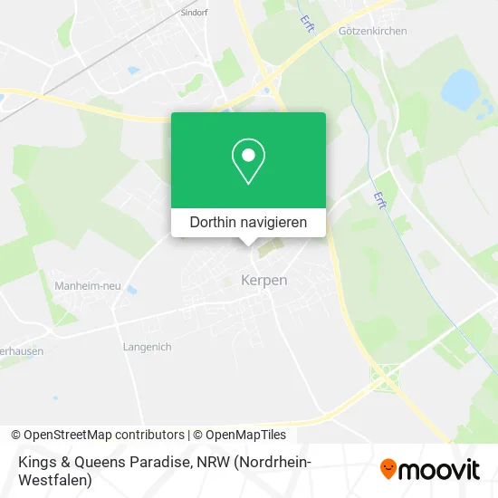 Kings & Queens Paradise Karte