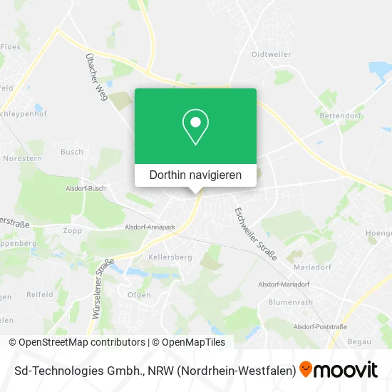 Sd-Technologies Gmbh. Karte