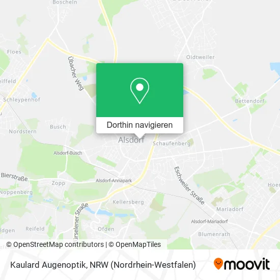 Kaulard Augenoptik Karte