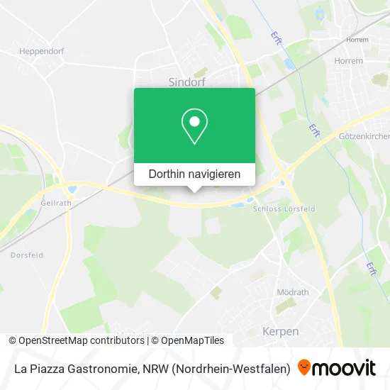 La Piazza Gastronomie Karte