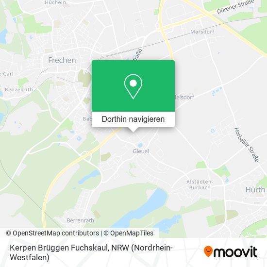 Kerpen Brüggen Fuchskaul Karte
