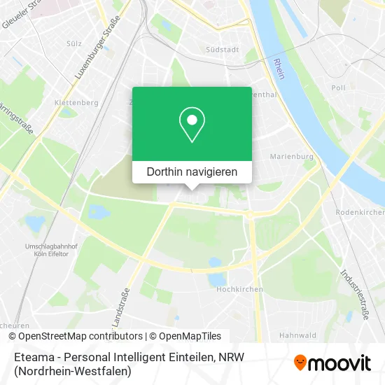 Eteama - Personal Intelligent Einteilen Karte