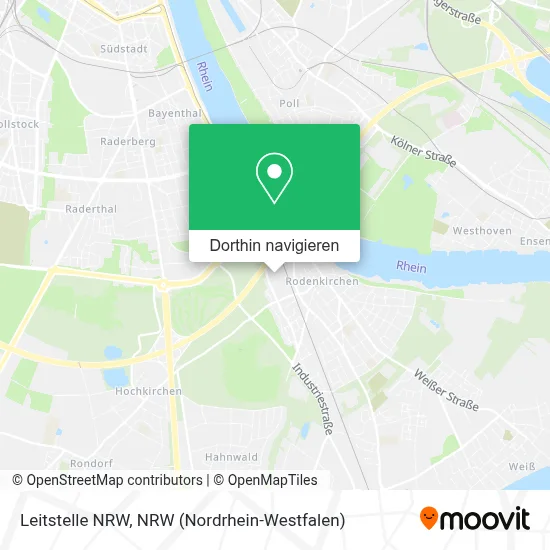 Leitstelle NRW Karte