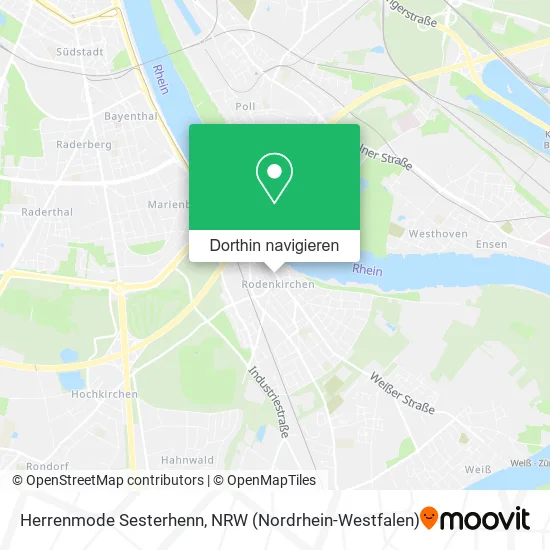 Herrenmode Sesterhenn Karte