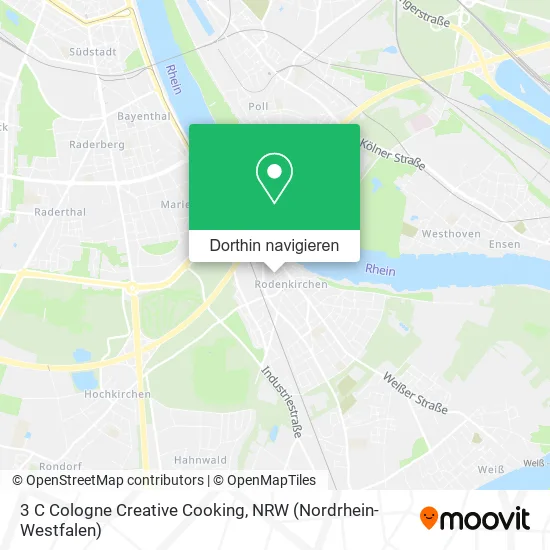 3 C Cologne Creative Cooking Karte